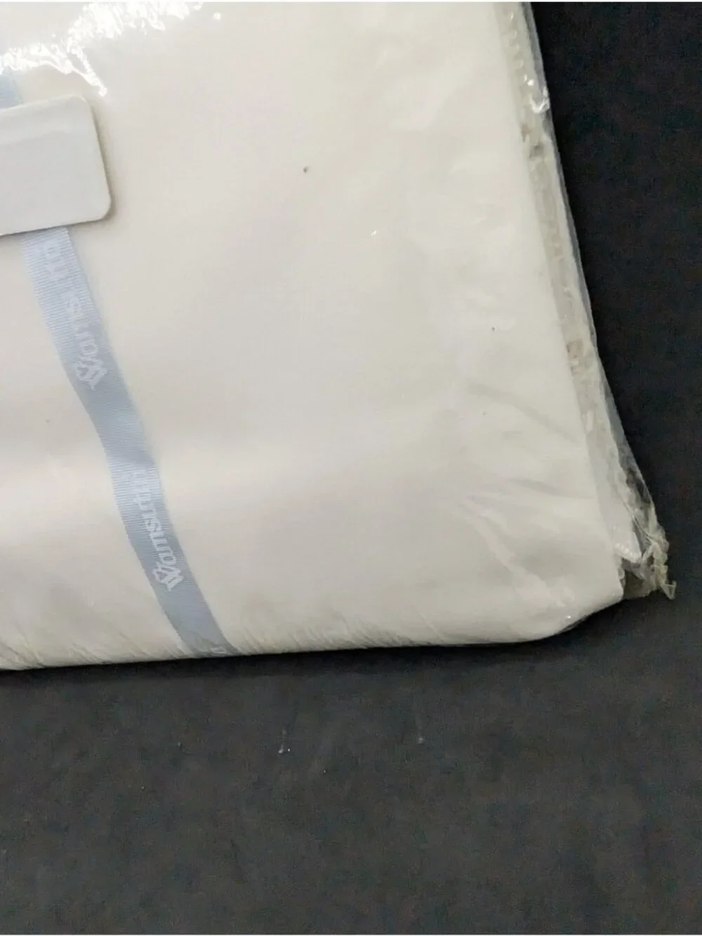 Vintage Wamsutta Supercale Plus 200 Thread Count Percale Full Flat Sheet WHITE